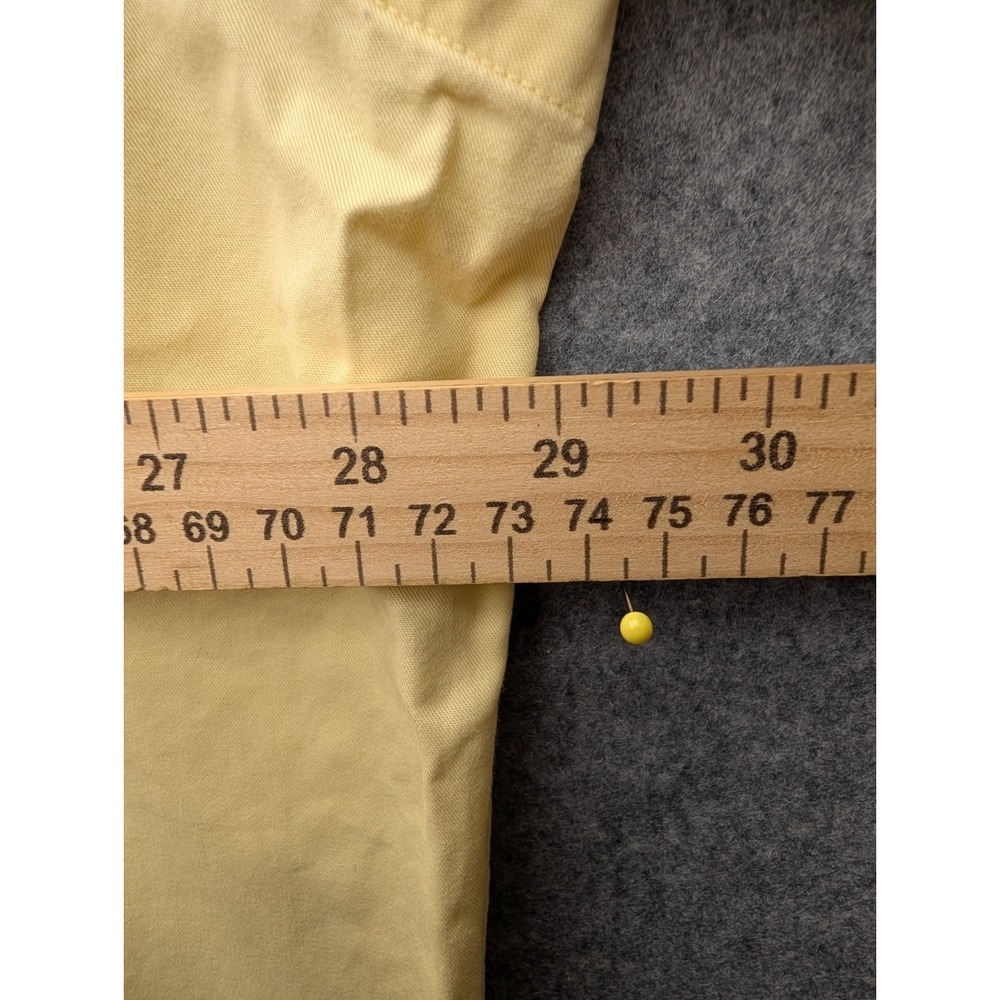 Ralph Lauren Blake Men's Shirt XXL Yellow Button-up Long Sleeve - Picture 7 of 9